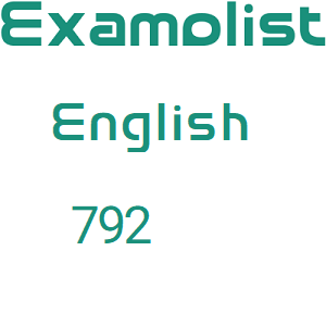 English A1 - 792