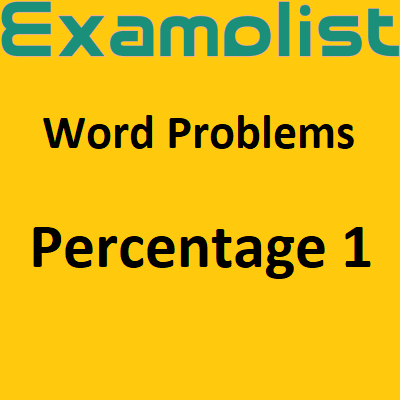 Percentage Problems 1