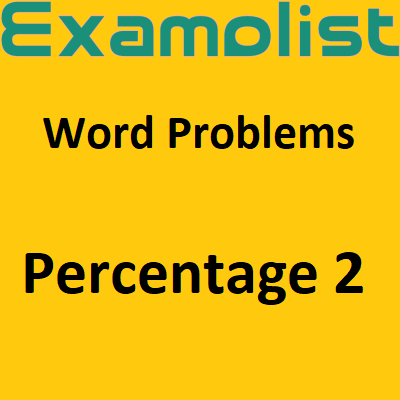 Percentage Problems 2